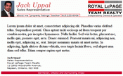e-Header - Royal LePage, Jack Uppal