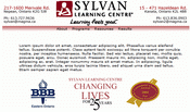 e-Header - Sylvan Learning Centre